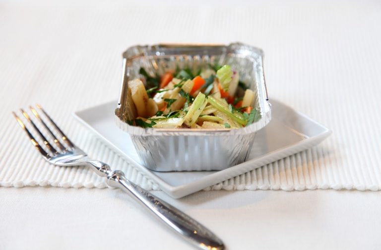 Do jakiego kosza opakowanie po jedzeniu na wynos?